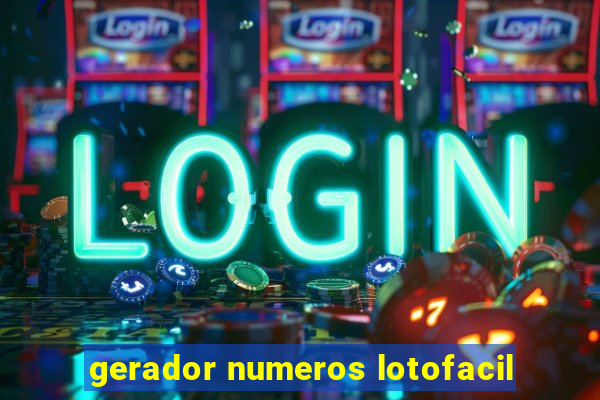 gerador numeros lotofacil